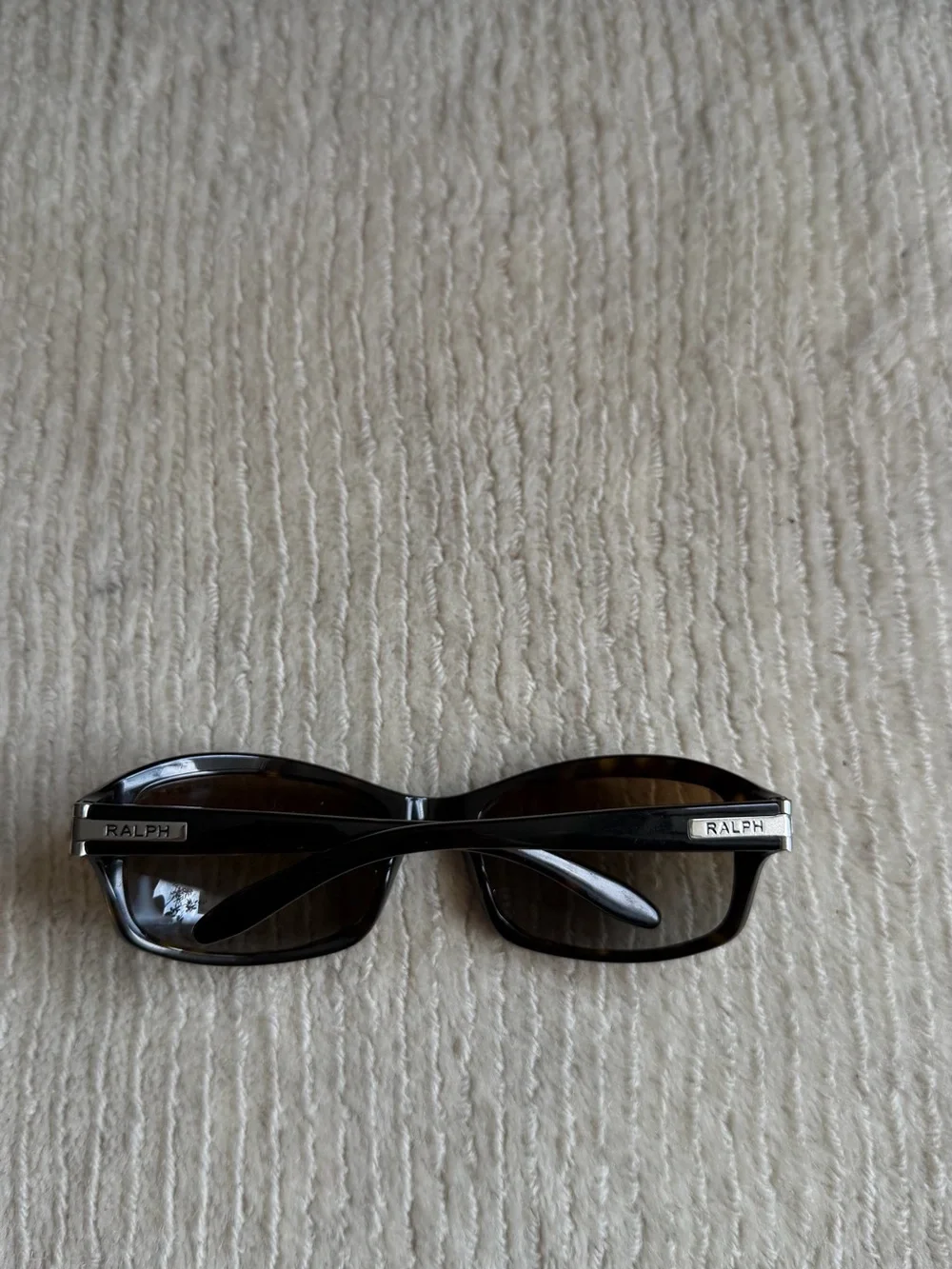 Ralph Lauren tortoise shield sunglasses
